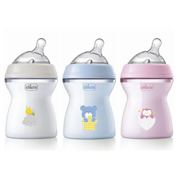 Chicco Biberão NaturalFeeling 2m+ 250 ml - Fluxo Médio - Farmácia Rodrigues Rocha