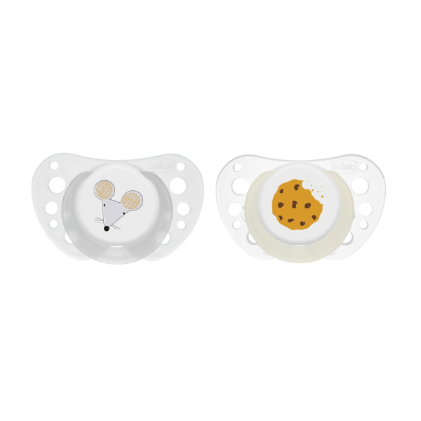 Chicco Chupetas Physio Air Silicone 16-36m Cinza - Farmácia Rodrigues Rocha