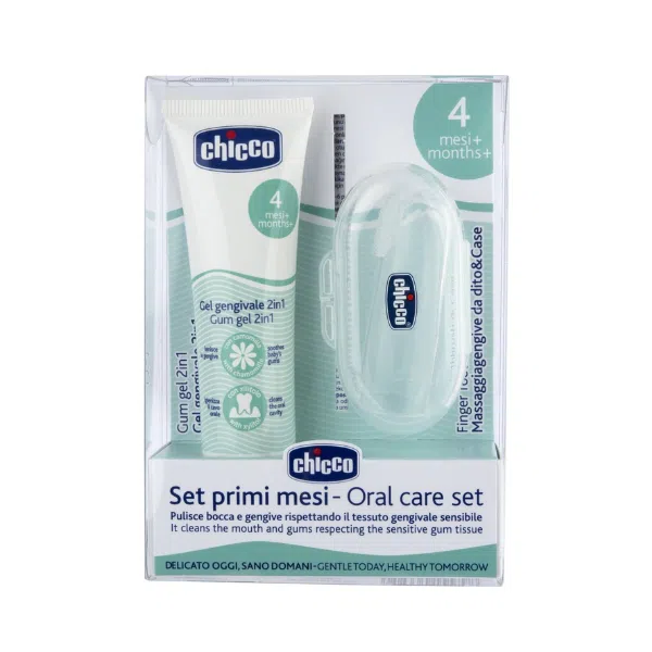 Chicco Kit Gel Gengival 4M+ - Farmácia Rodrigues Rocha
