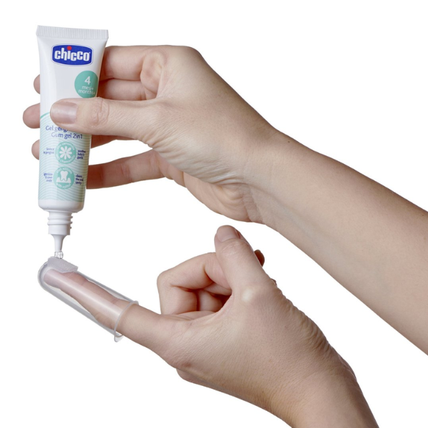 Chicco Kit Gel Gengival 4M+ kit2 - Farmácia Rodrigues Rocha