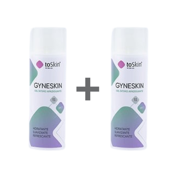 Gel Íntimo pH 7 Apaziguante Gyneskin2x50 ml