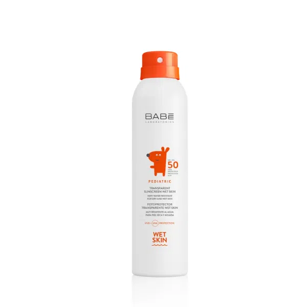 Babé Fotoprotetor Pediátrico Wet Skin SPF50 - Farmácia Rodrigues Rocha