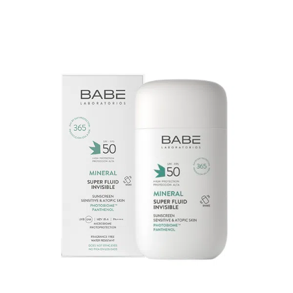 babe fotoprotetor super fluid mineral spf50 farmacia rodrigues rocha Babé Fotoprotetor Super Fluid Mineral SPF50 - Farmácia Rodrigues Rocha
