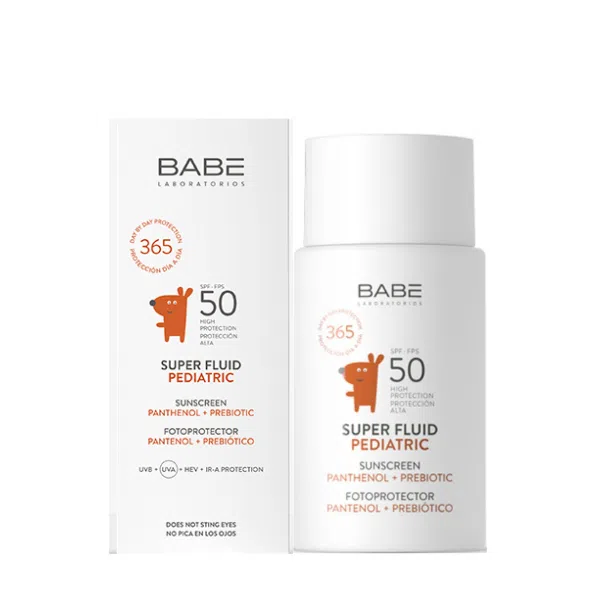 babe fotoprotetor super fluid pediatrico spf50 farmacia rodrigues rocha Babé Fotoprotetor Super Fluid Pediátrico SPF50 - Farmácia Rodrigues Rocha
