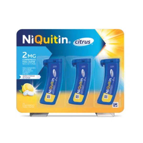 Niquitin Citrus 2mg comprimidos de chupar