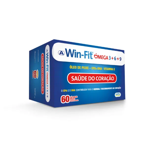 Win-Fit Ómega 3 6 e 9 60 Cápsulas