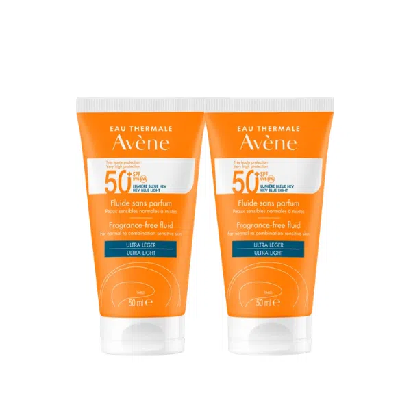 Avène Solar Fluido Sem Perfume SPF50+ Pack Promocional - Farmácia Rodrigues Rocha