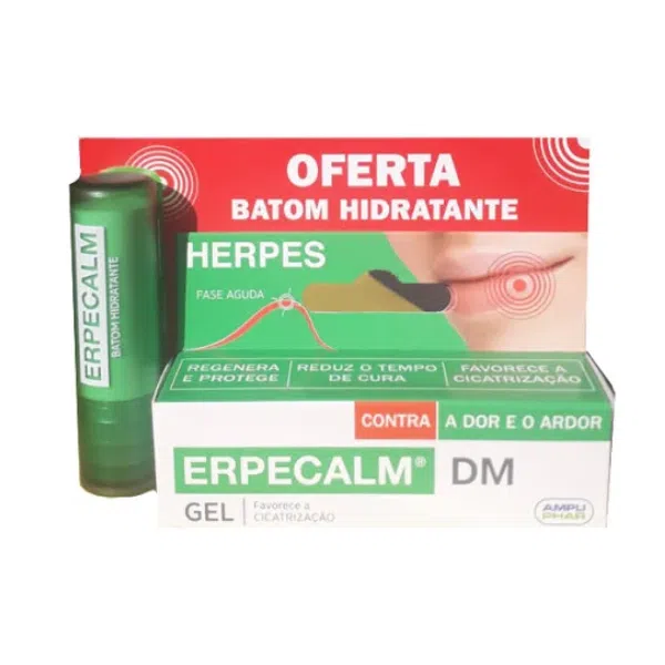 erpecalm oferta stick farmacia rodrigues rocha Erpecalm Gel oferta Batom Hidratante